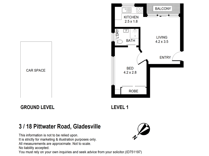 3/18 Pittwater Road, GLADESVILLE, NSW 2111