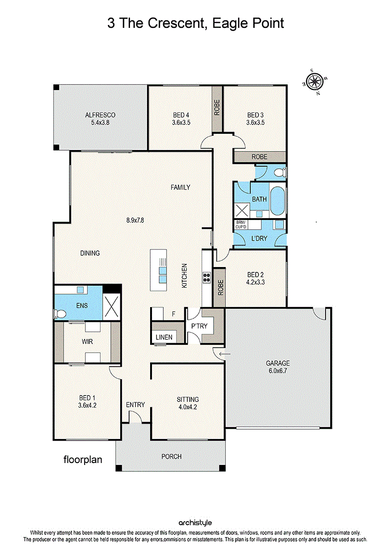 3 The Crescent, EAGLE POINT, VIC 3878