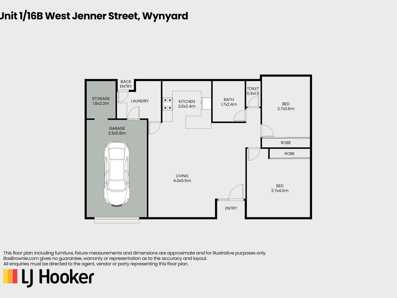 Unit 1/16B West Jenner Street, WYNYARD, TAS 7325