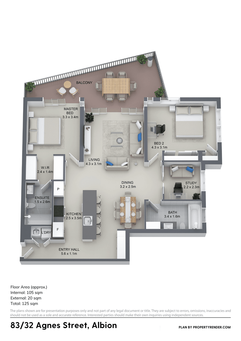 83/32 Agnes Street, ALBION, QLD 4010