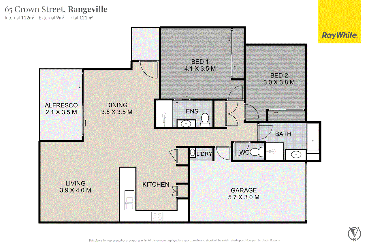 3/65 Crown Street, RANGEVILLE, QLD 4350