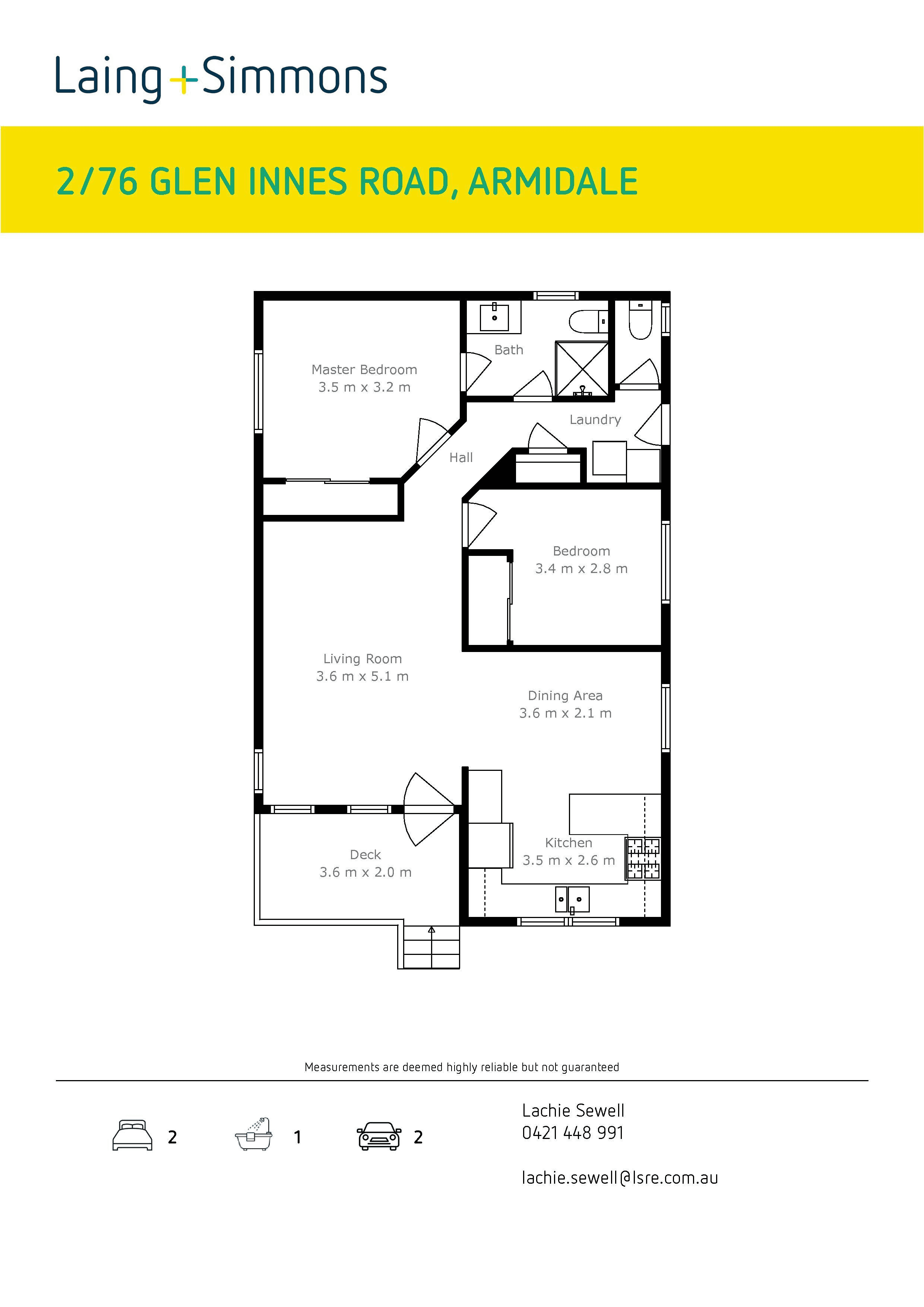 2/76 Glen Innes Road, Armidale, NSW 2350