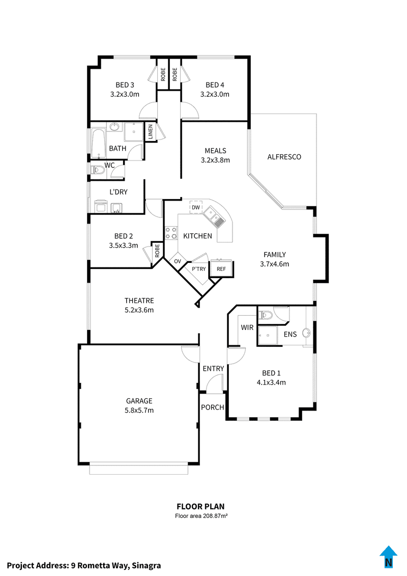 9 Rometta Way, SINAGRA, WA 6065