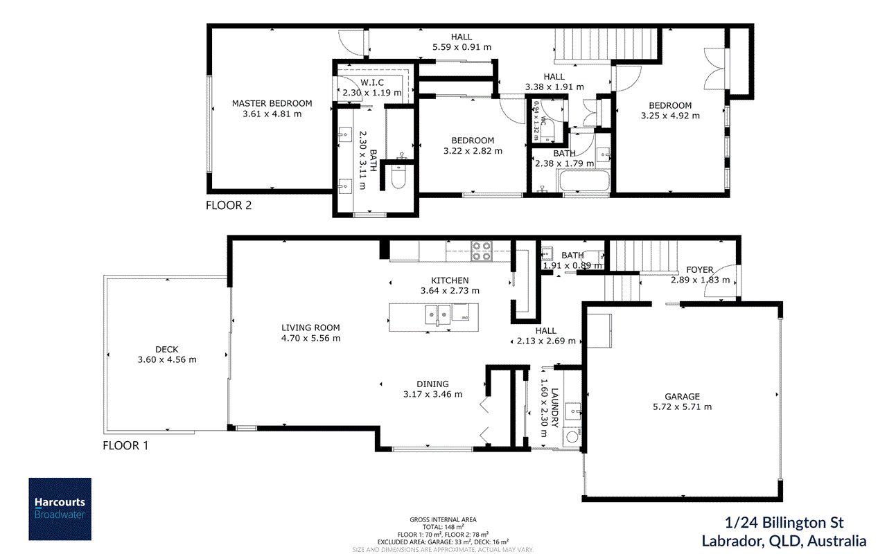 1/24 Billington Street, LABRADOR, QLD 4215