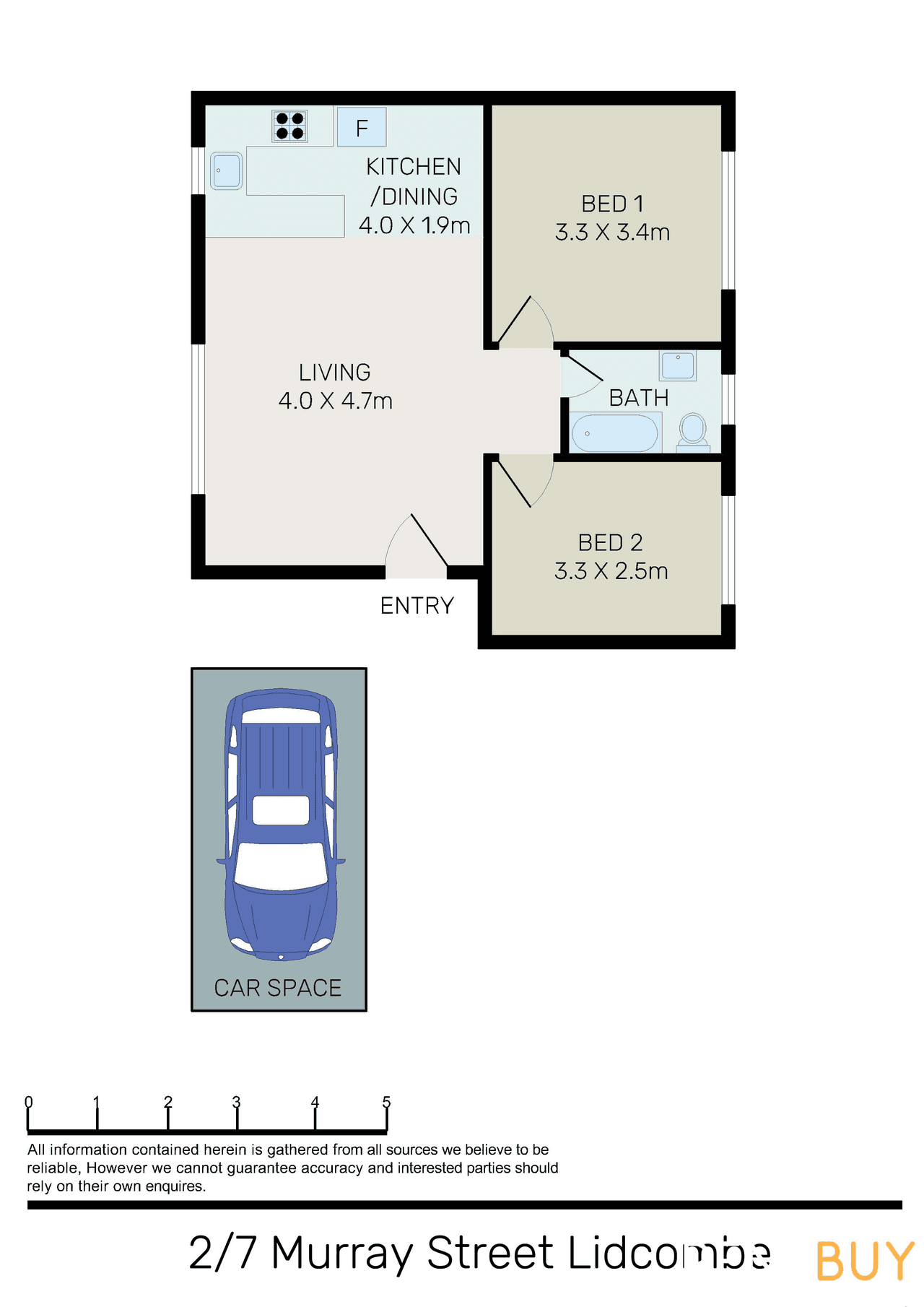 2/7 Murray Street, LIDCOMBE, NSW 2141