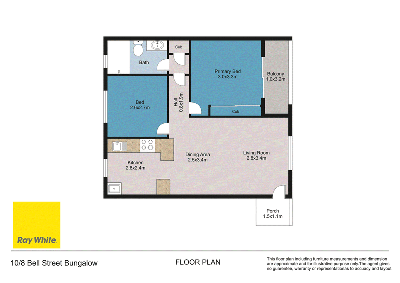 10/8 Bell Street, BUNGALOW, QLD 4870