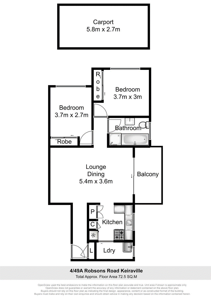 4/49A Robsons Road, Keiraville, NSW 2500