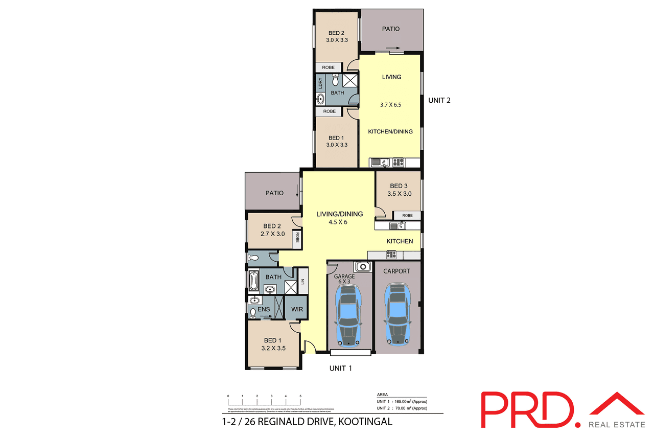 1-2/26 Reginald Drive, KOOTINGAL, NSW 2352