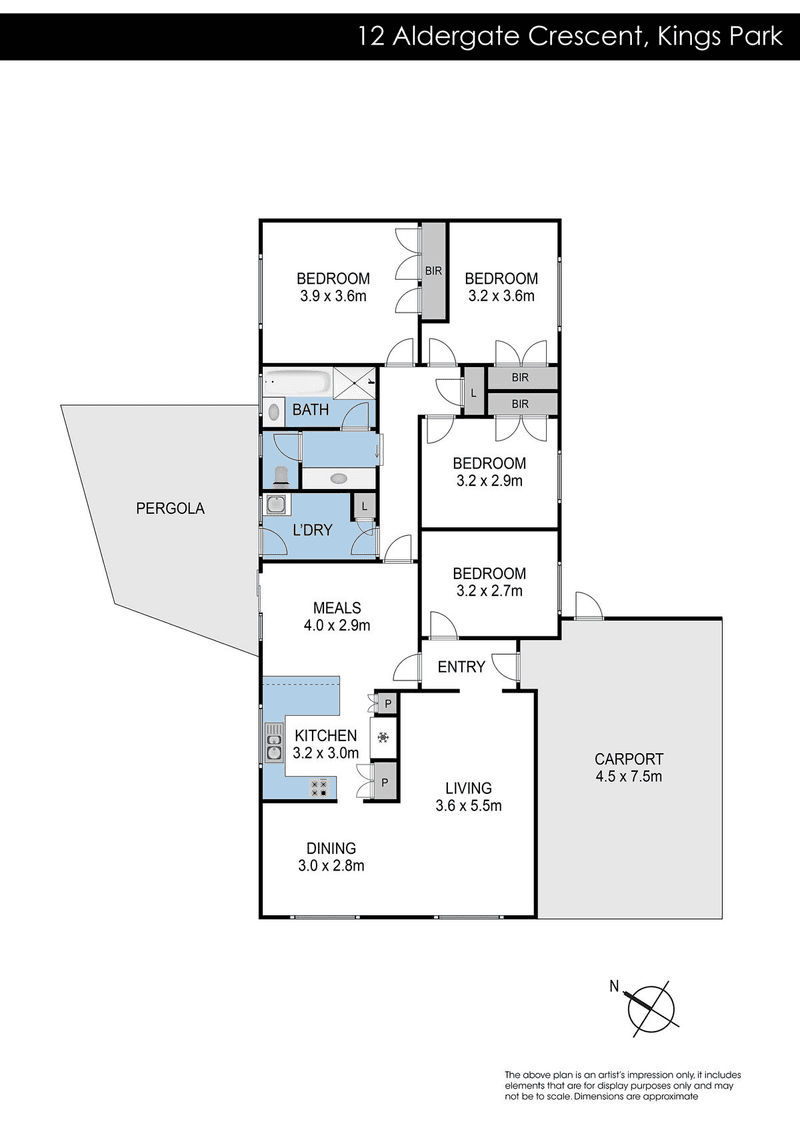 12 Aldergate Crescent, KINGS PARK, VIC 3021