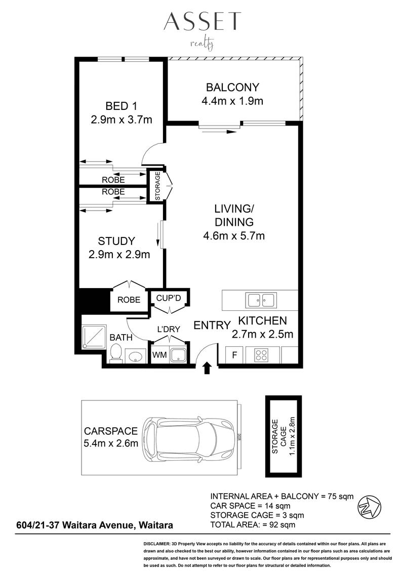 604/21-37 Waitara Avenue, Waitara, NSW 2077