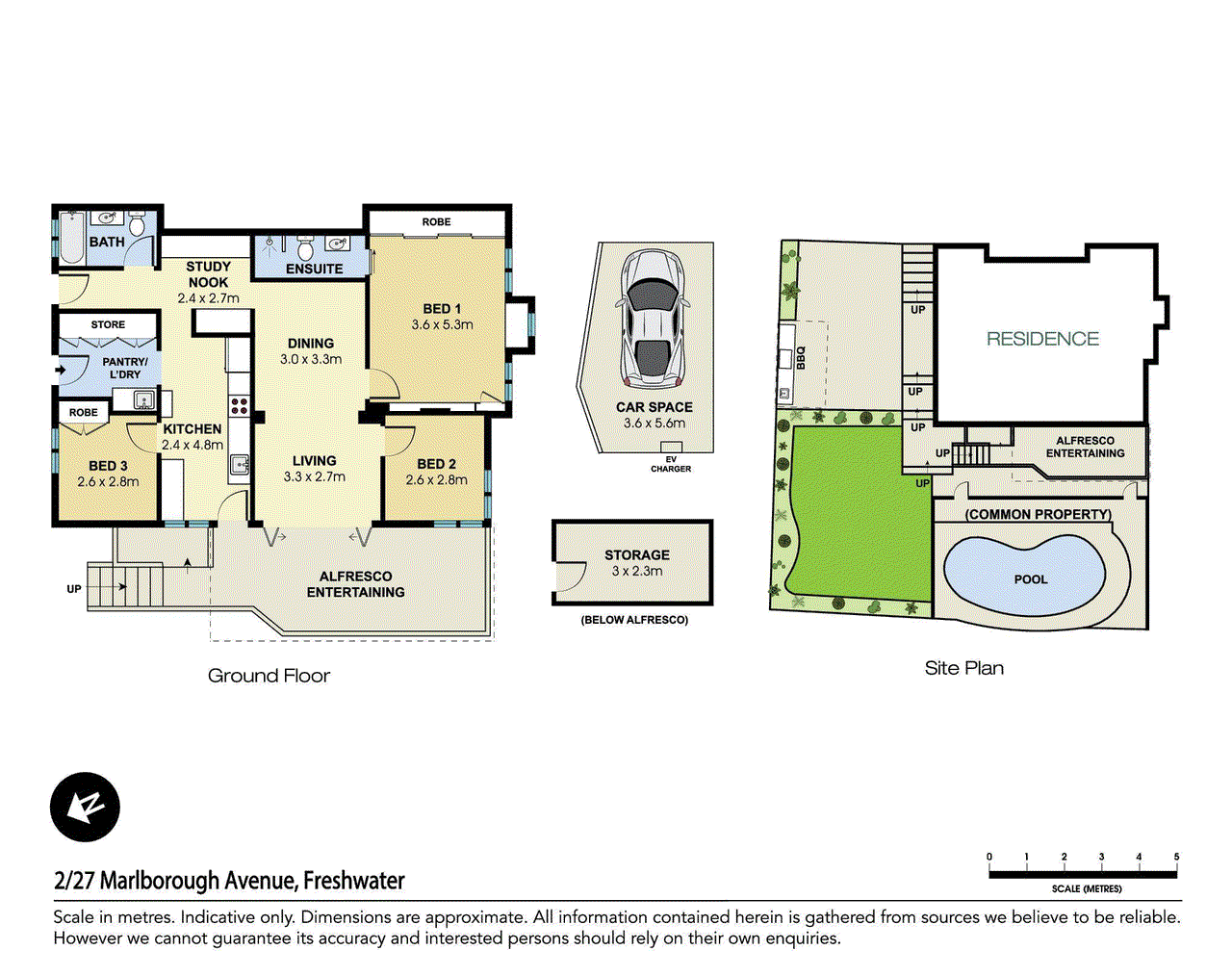 2/27 Marlborough Avenue, Freshwater, NSW 2096