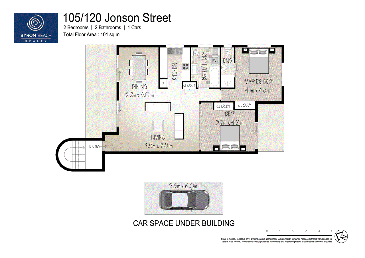 5/120 JONSON Street, BYRON BAY, NSW 2481