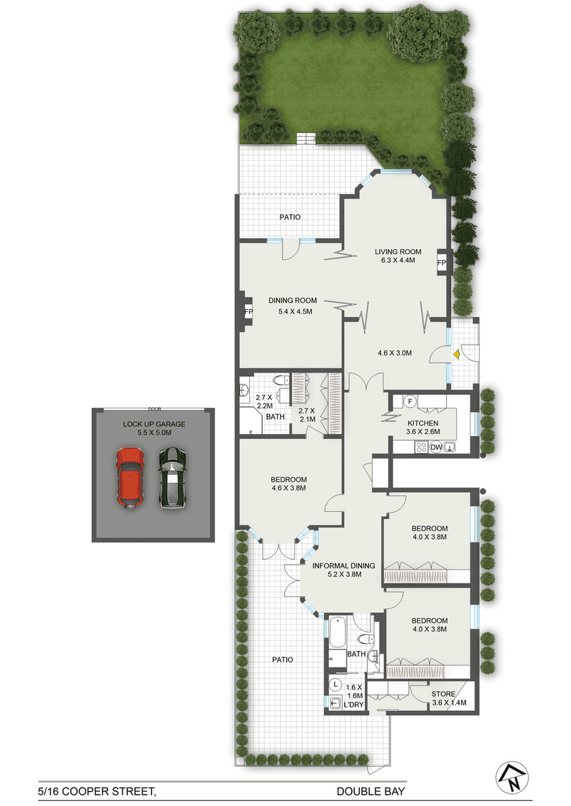 5/16-18 Cooper Street, DOUBLE BAY, NSW 2028