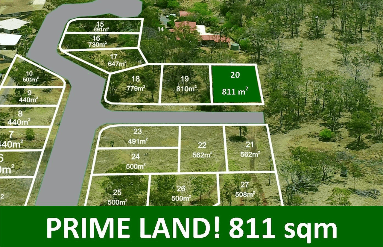 Lot 20 The Glen Estate - McDougall St, GLENVALE, QLD 4350