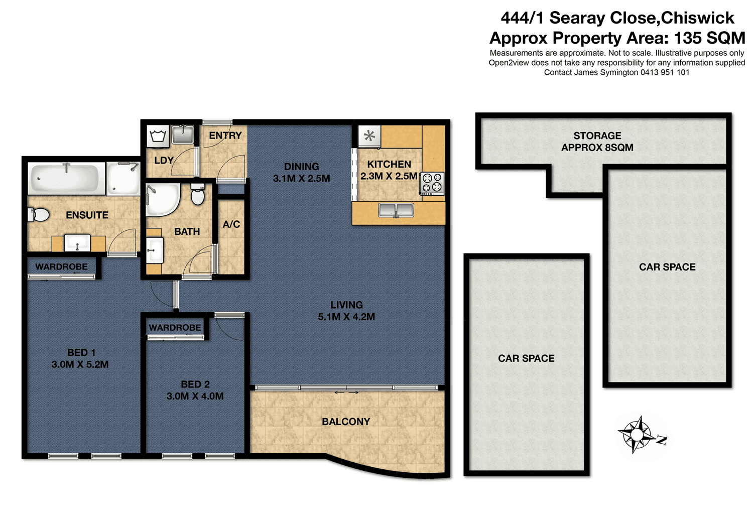 444/1 Searay Close, Chiswick, NSW 2046