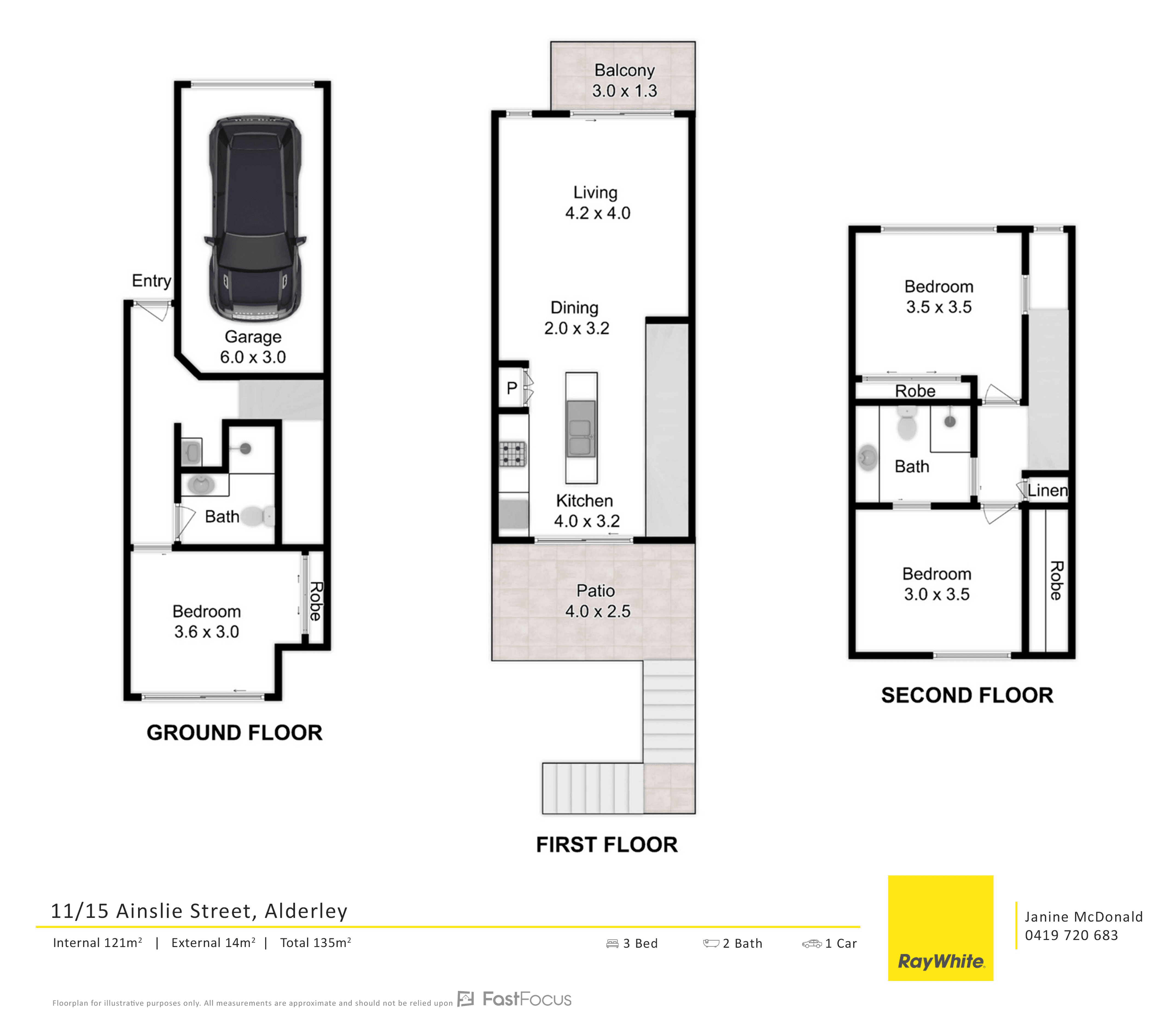 11/15 Ainslie Street, ALDERLEY, QLD 4051