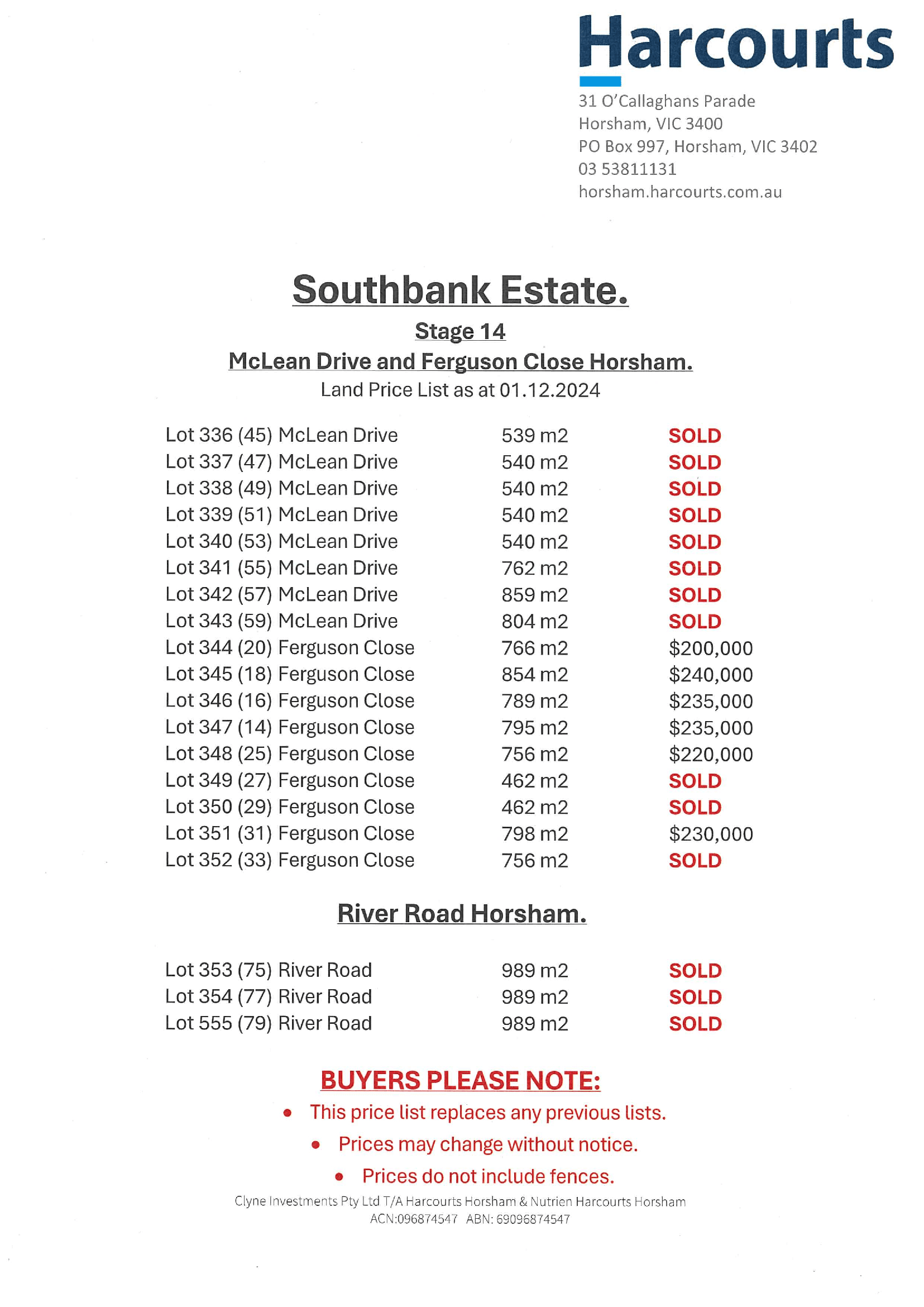 Southbank Estate, HORSHAM, VIC 3400