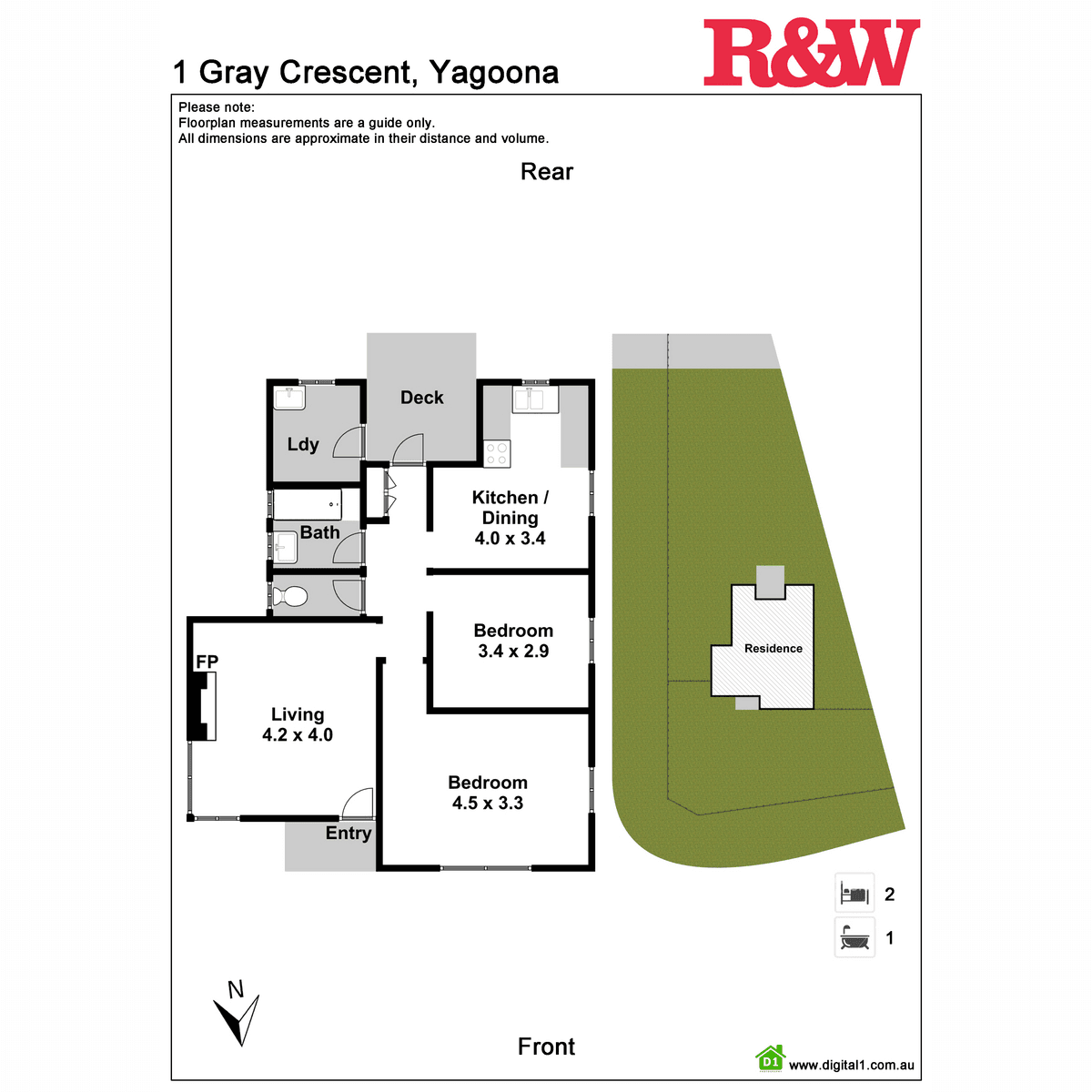 1 GRAY Crescent, Yagoona, NSW 2199