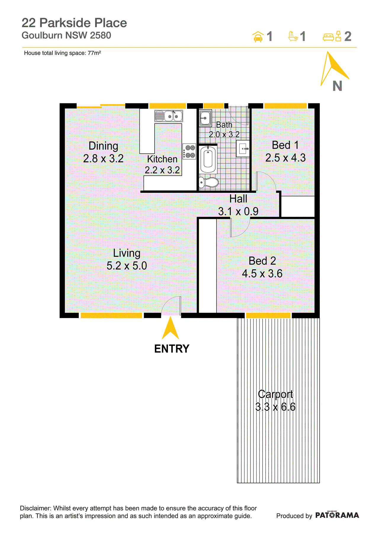 22 Parkside Place, GOULBURN, NSW 2580