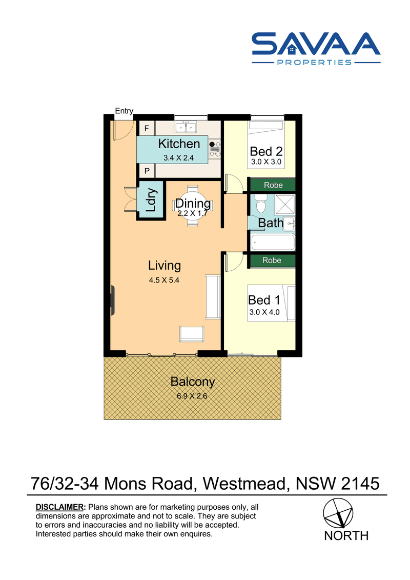 76/32-34 MONS ROAD, WESTMEAD, NSW 2145