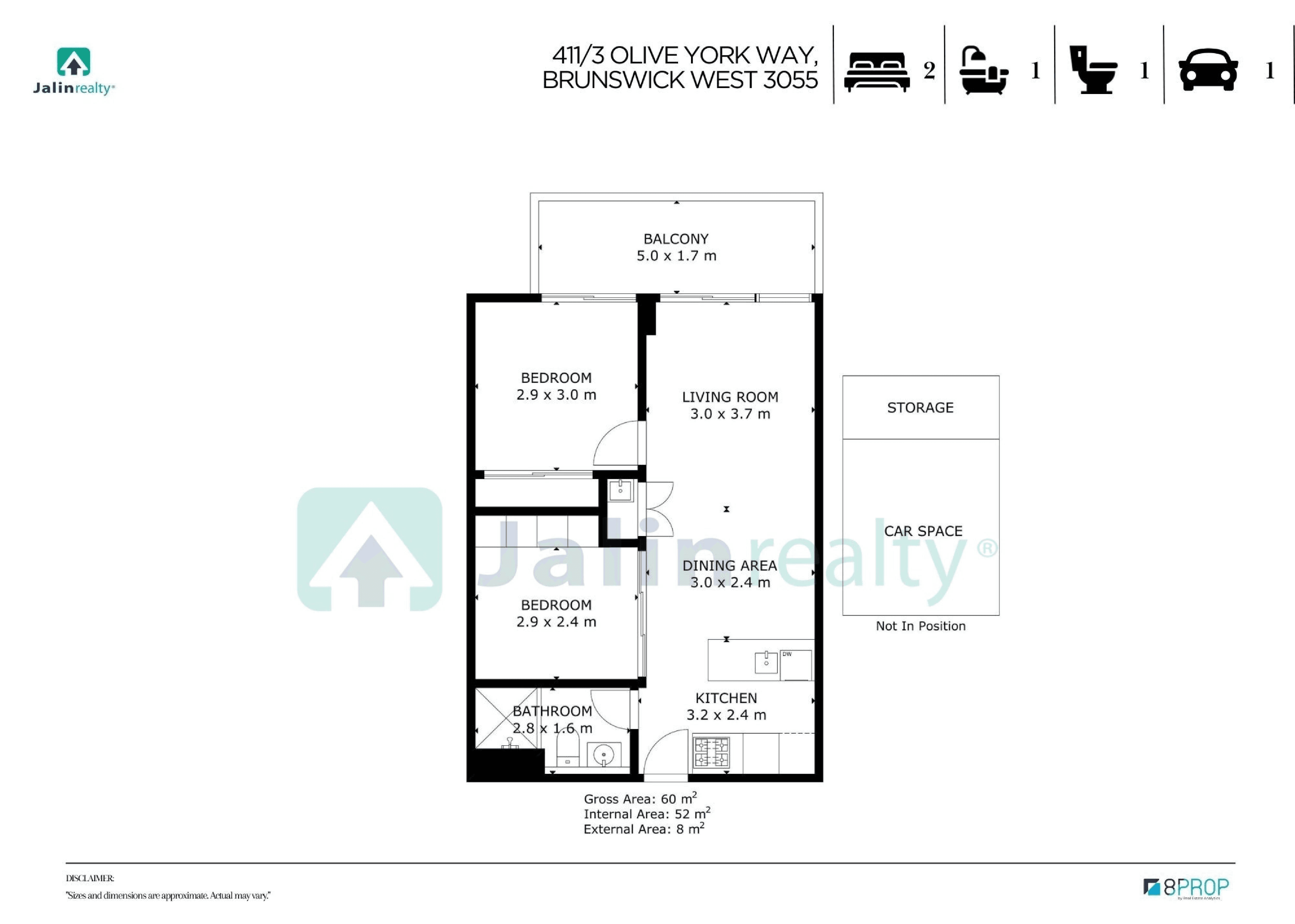 411/3 Olive York Way, Brunswick West, VIC 3055