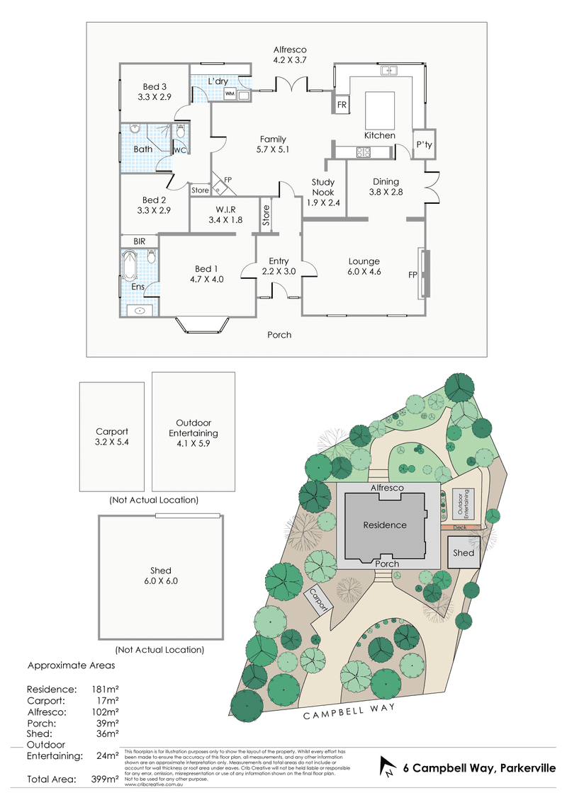 6 Campbell Way, Parkerville, WA 6081