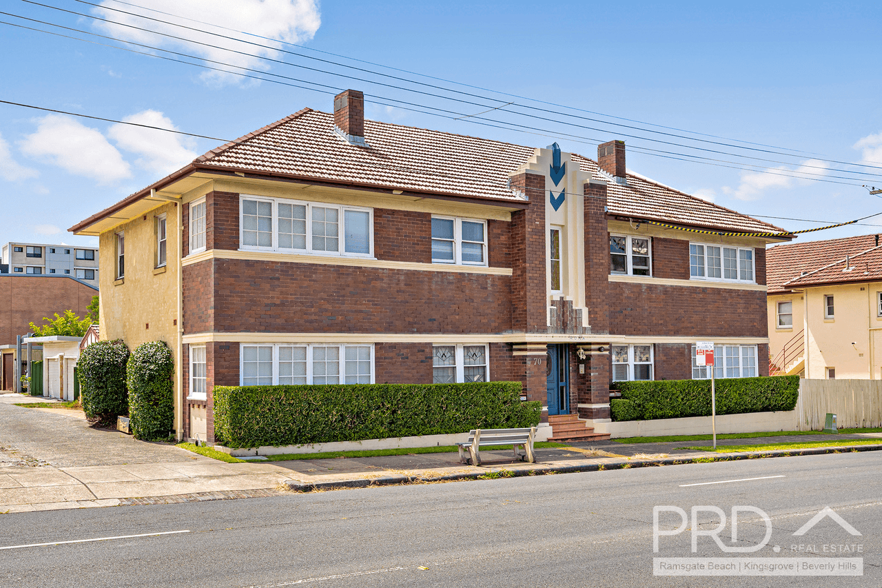 1/70 Ramsgate Road, RAMSGATE, NSW 2217