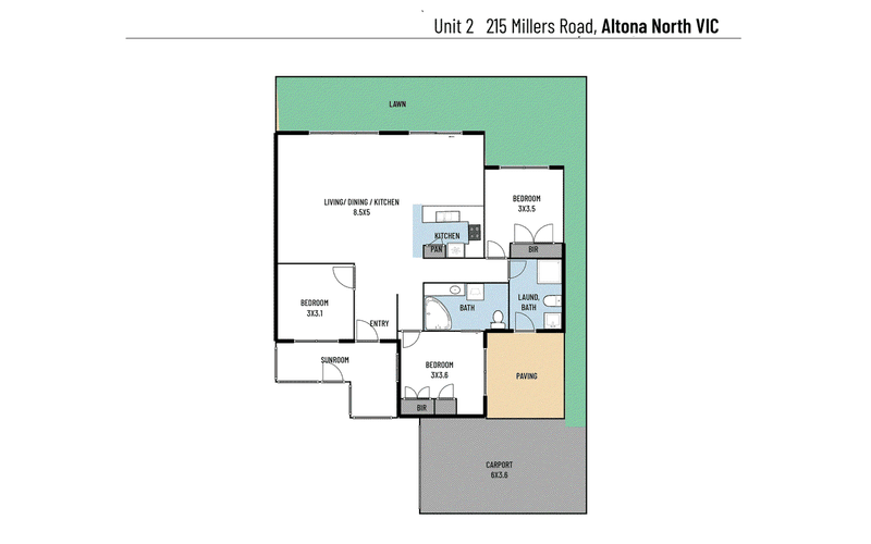 2/215 Millers Road, ALTONA NORTH, VIC 3025