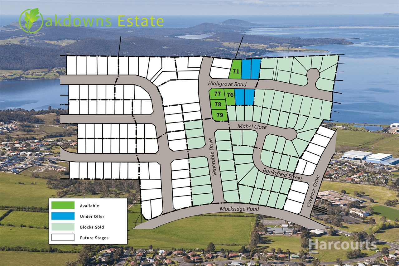 Lot 71 Stage 8 Oakdowns Estate, Rokeby, TAS 7019