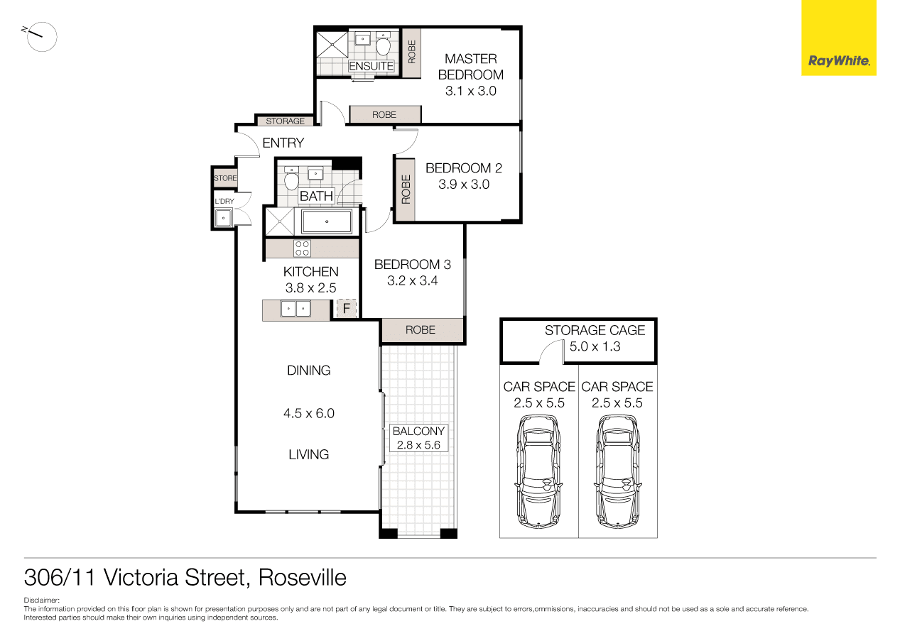 306/11 Victoria Street, ROSEVILLE, NSW 2069