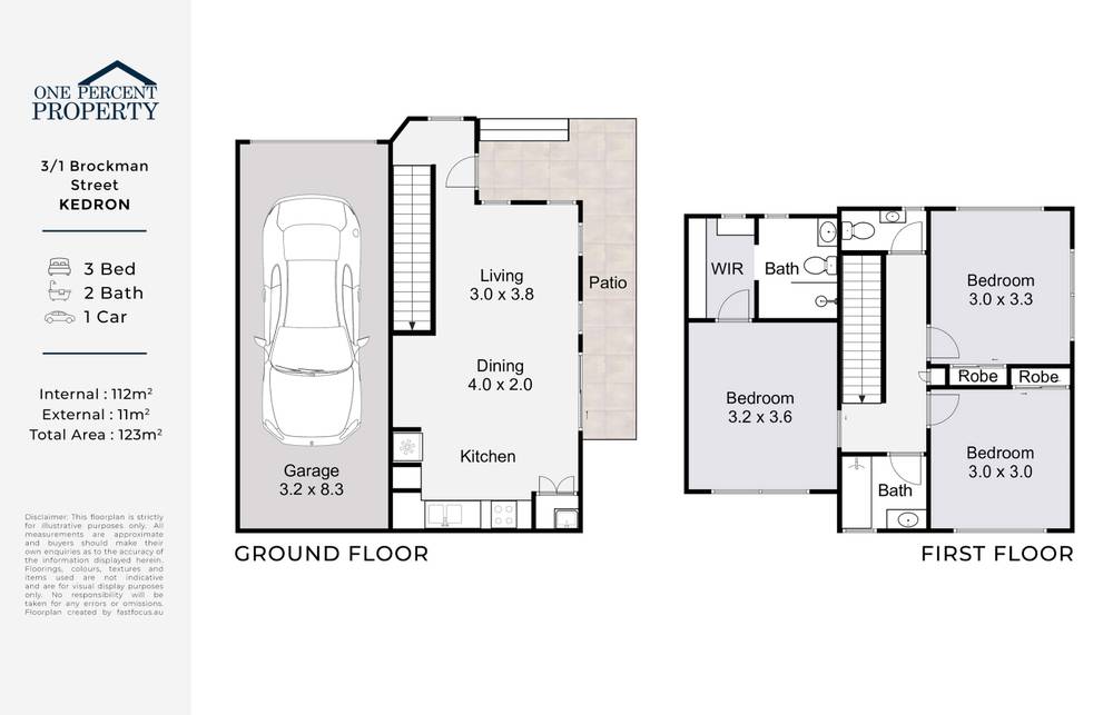 3/1 Brockman Street, KEDRON, QLD 4031