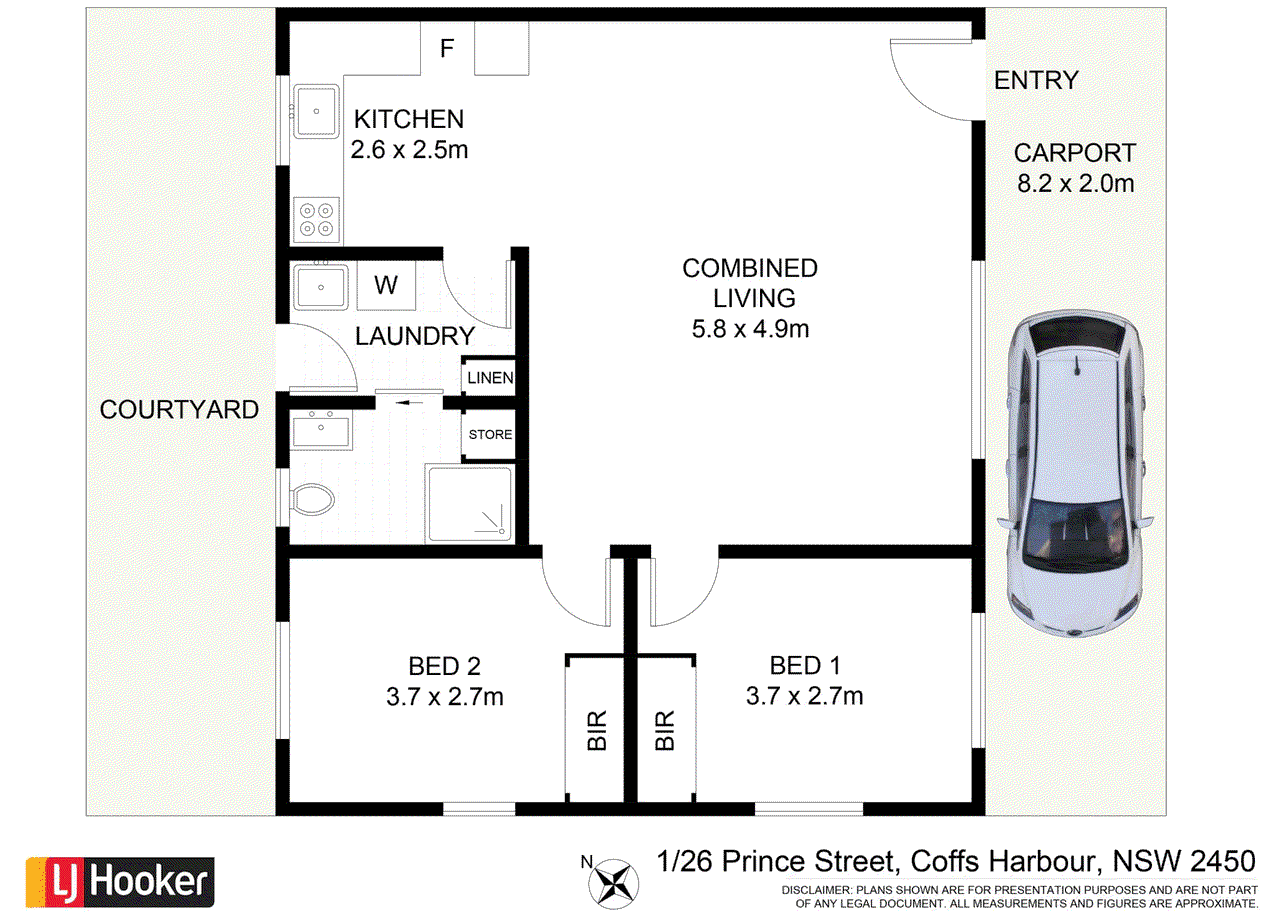 1/26 Prince Street, COFFS HARBOUR, NSW 2450