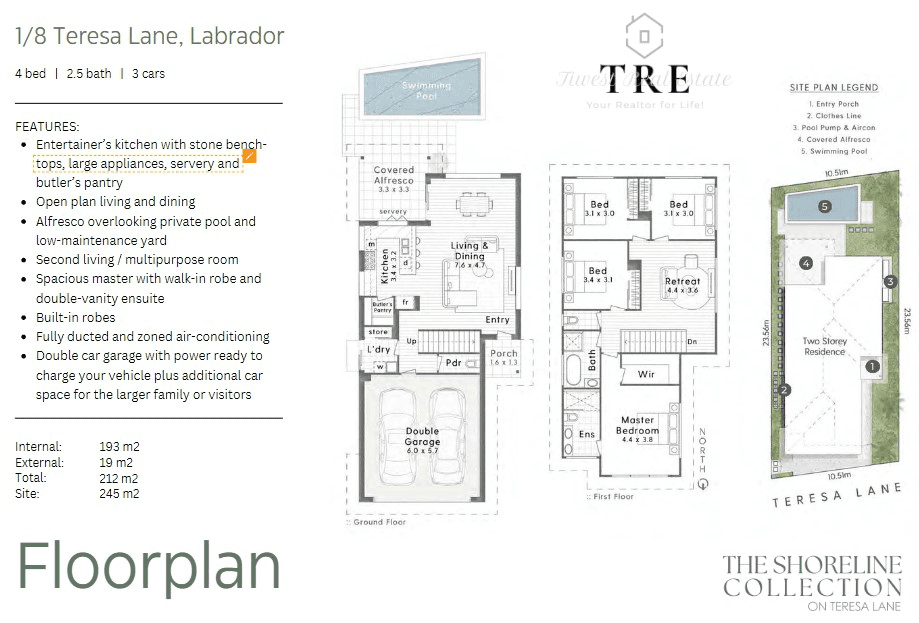 1/8 Teresa Lane, LABRADOR, QLD 4215