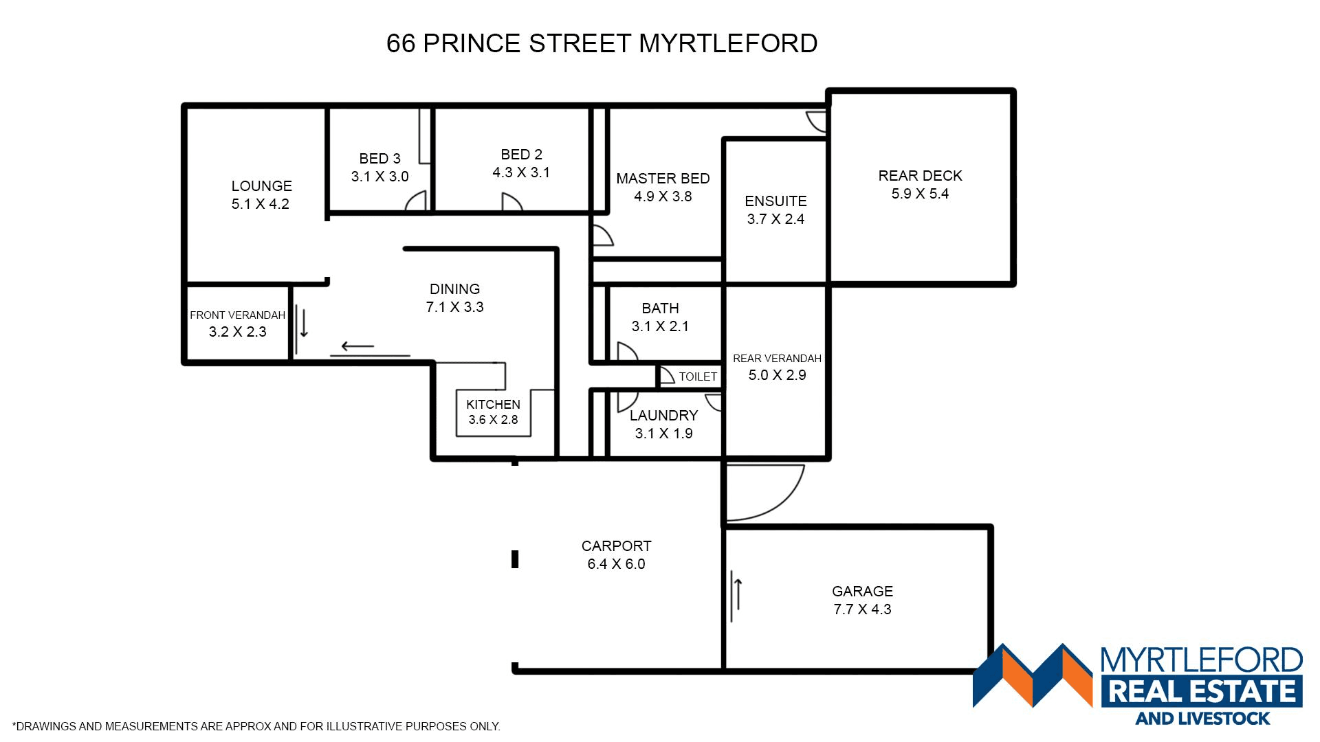 66 Prince Street, MYRTLEFORD, VIC 3737