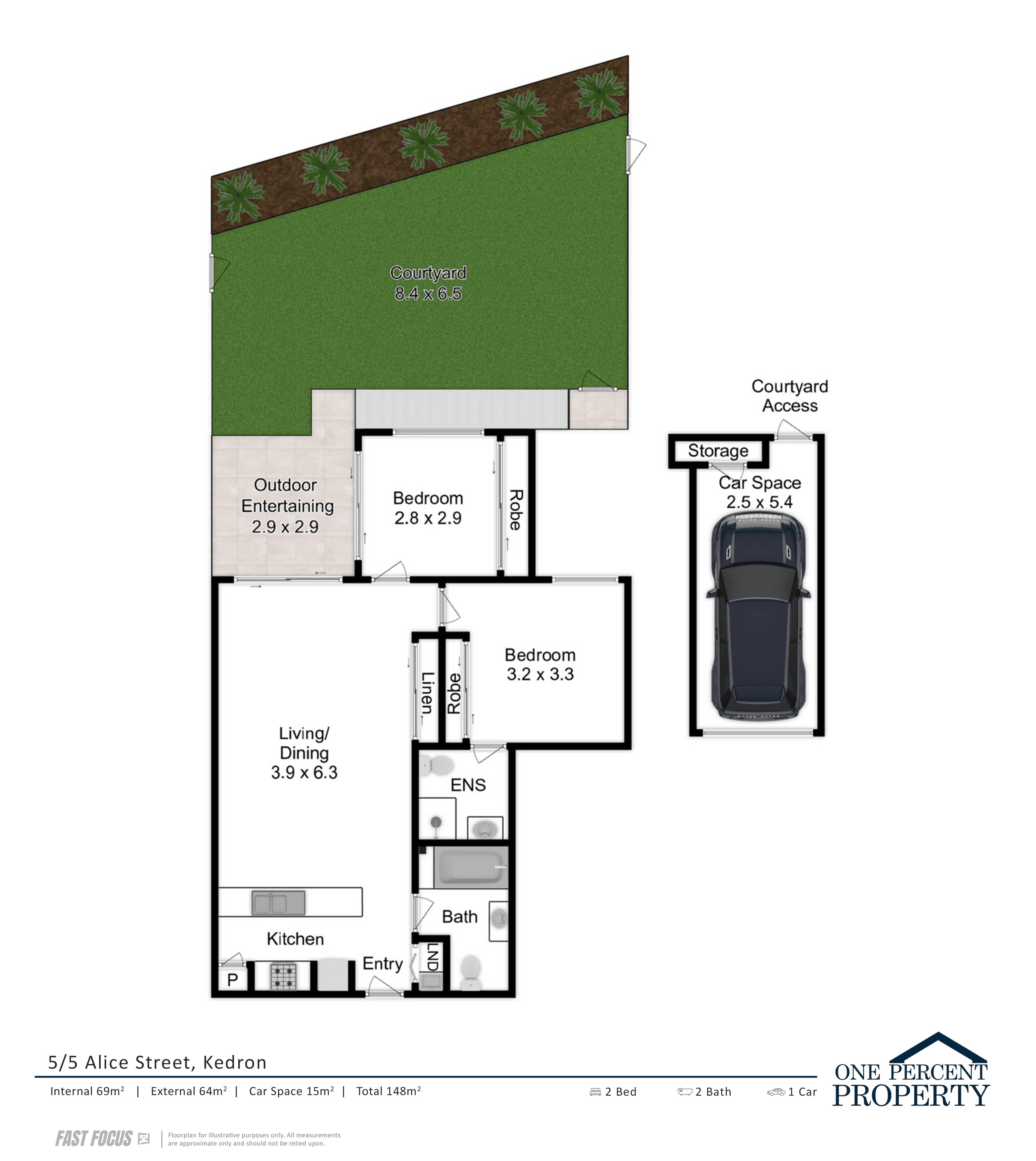 5/5 Alice Street, KEDRON, QLD 4031