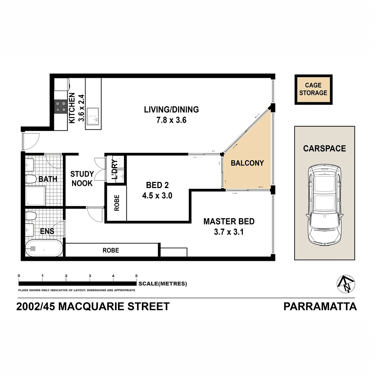 2002/45 Macquarie Street, Parramatta, NSW 2150