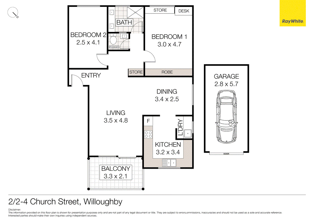 2/2-4 Church Street, WILLOUGHBY, NSW 2068