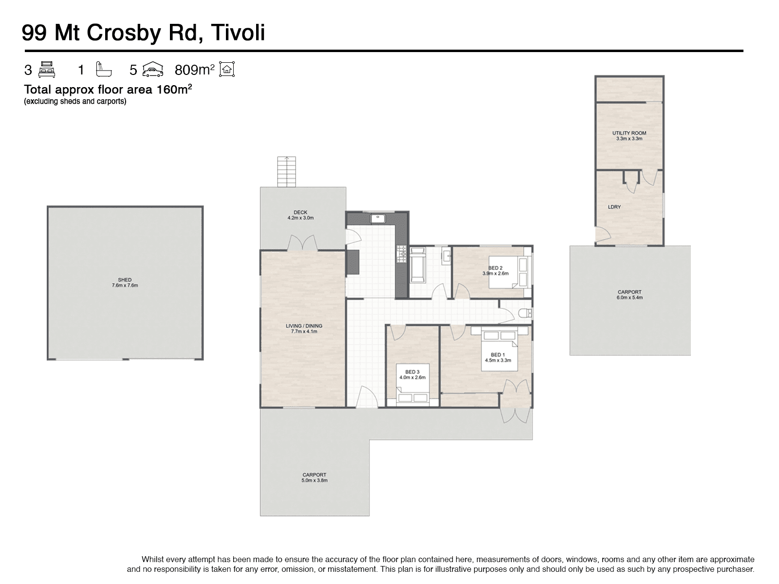 99 MOUNT CROSBY ROAD, TIVOLI, QLD 4305