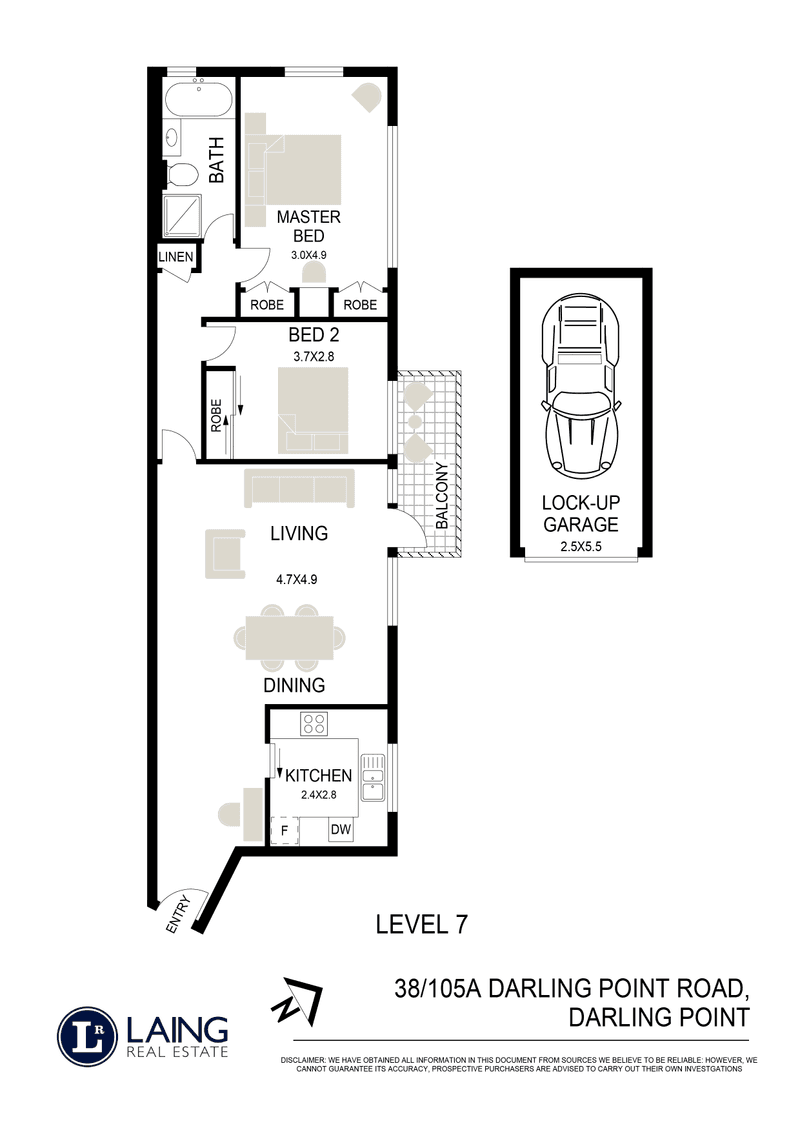 38/105a Darling Point Road, DARLING POINT, NSW 2027