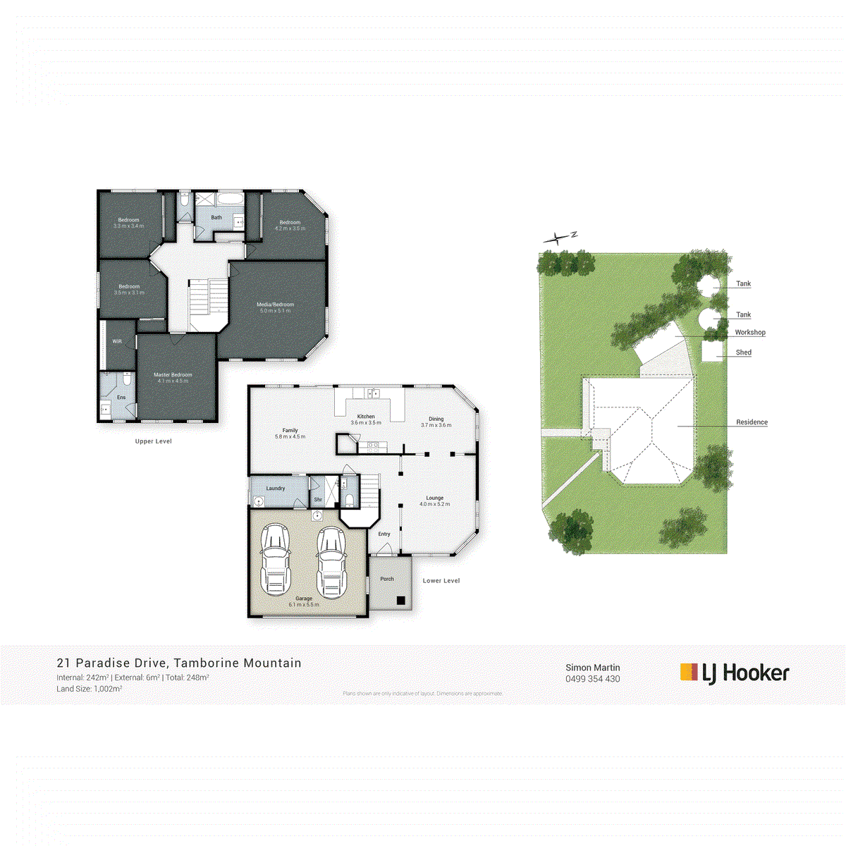 21 Paradise Drive, TAMBORINE MOUNTAIN, QLD 4272