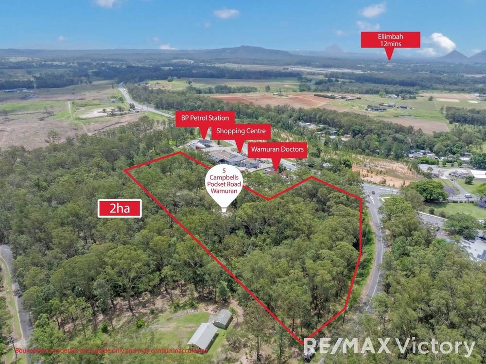 5 Campbells Pocket Road, WAMURAN, QLD 4512