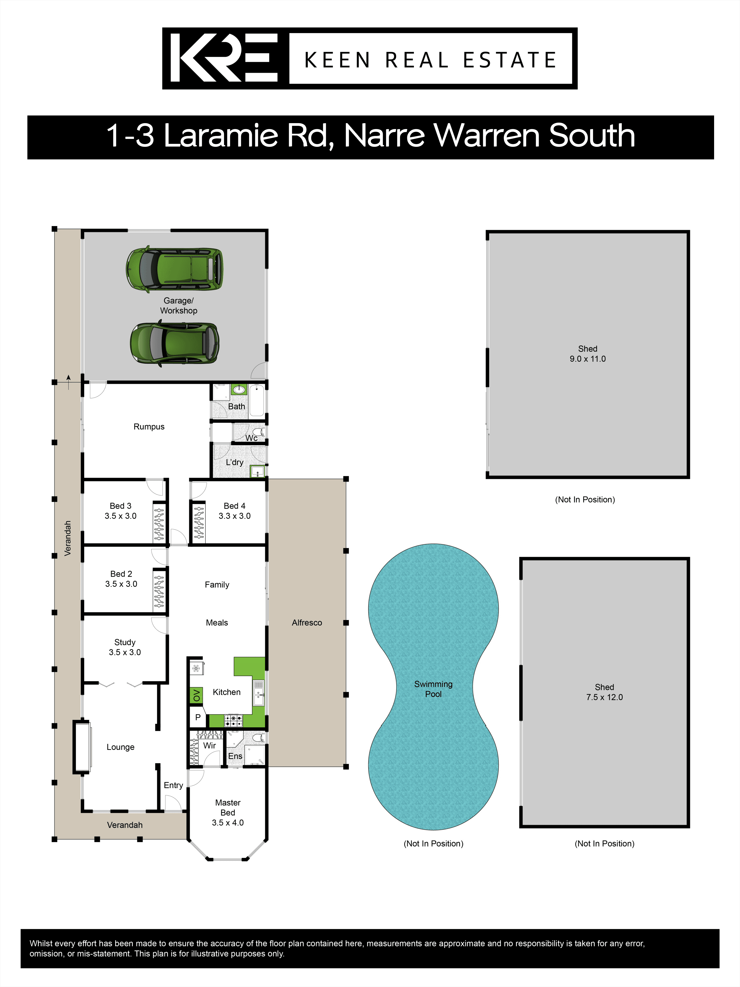 1-3 Laramie Road, NARRE WARREN SOUTH, VIC 3805