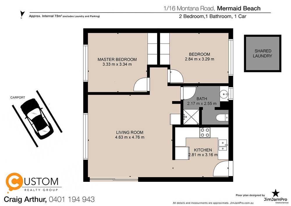 1/16 Montana Road, MERMAID BEACH, QLD 4218