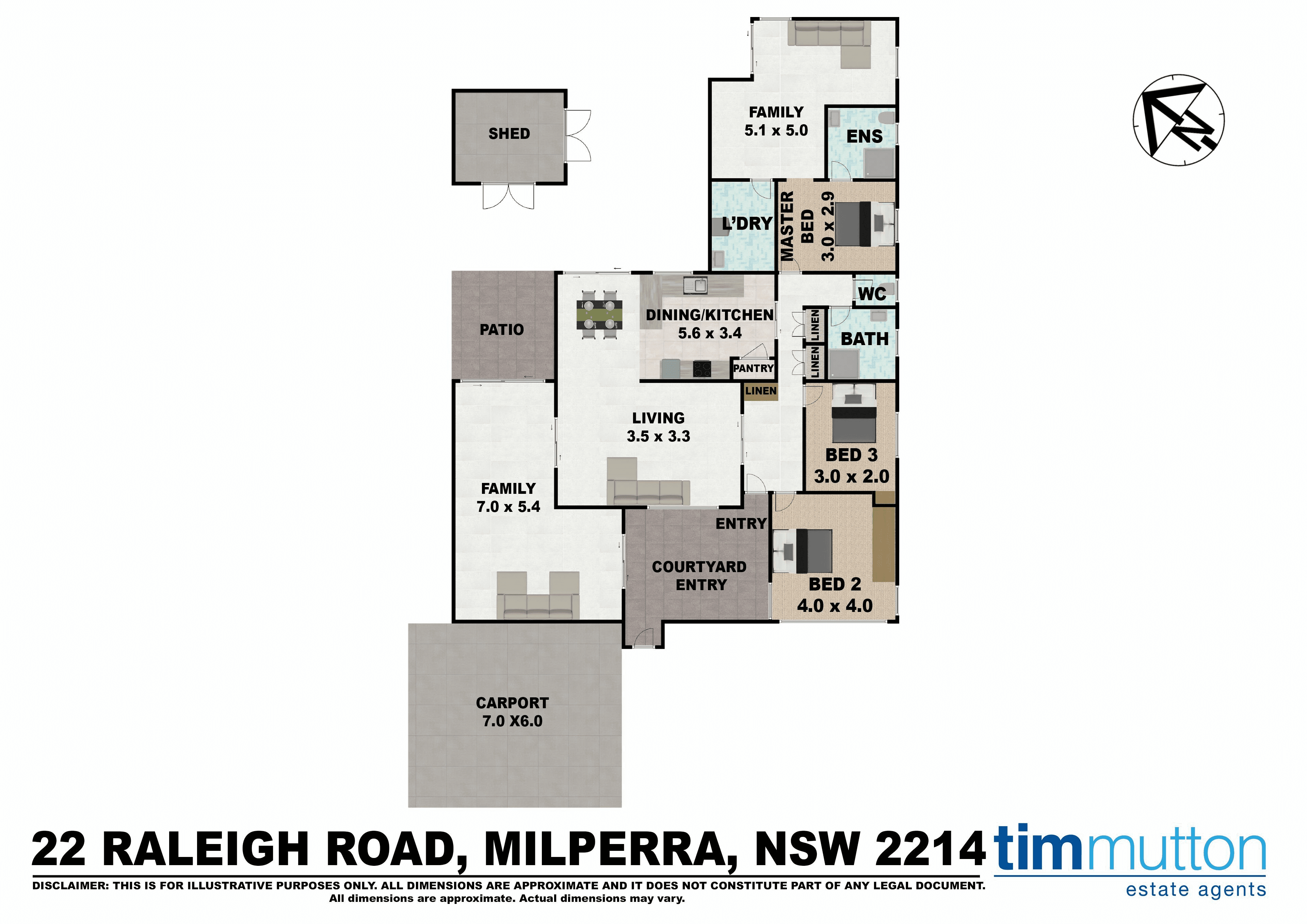 22 Raleigh Rd, Milperra, NSW 2214