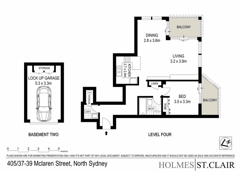 405/37-39 McLaren Street, North Sydney, NSW 2060