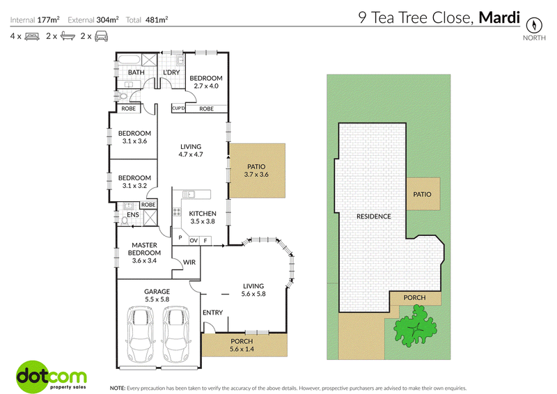 9 Tea Tree Place, Mardi, NSW 2259