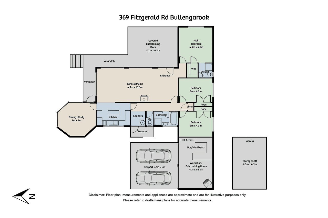 369 Fitzgerald Road, BULLENGAROOK, VIC 3437