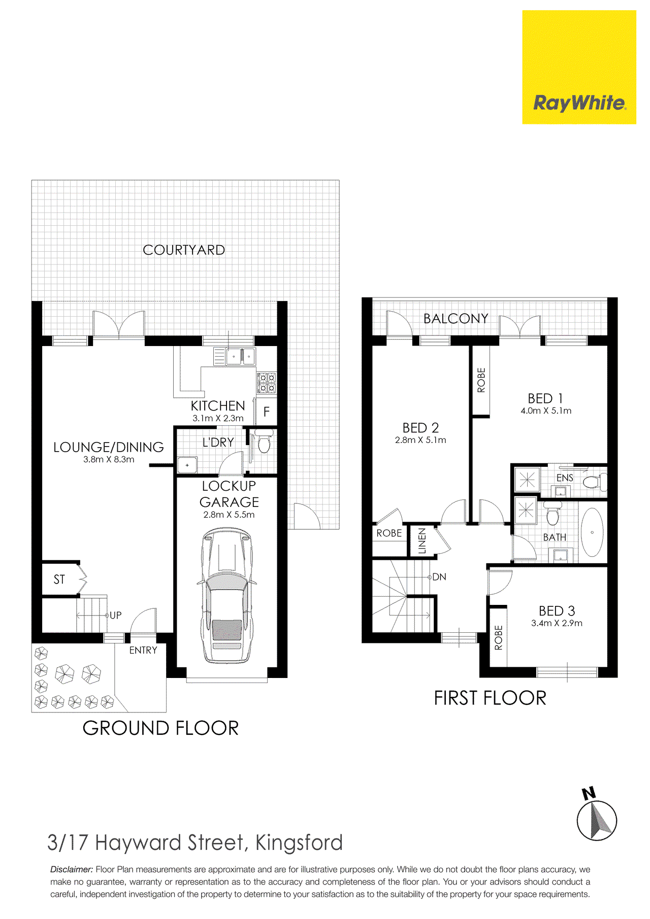 3/17 Hayward Street, KINGSFORD, NSW 2032