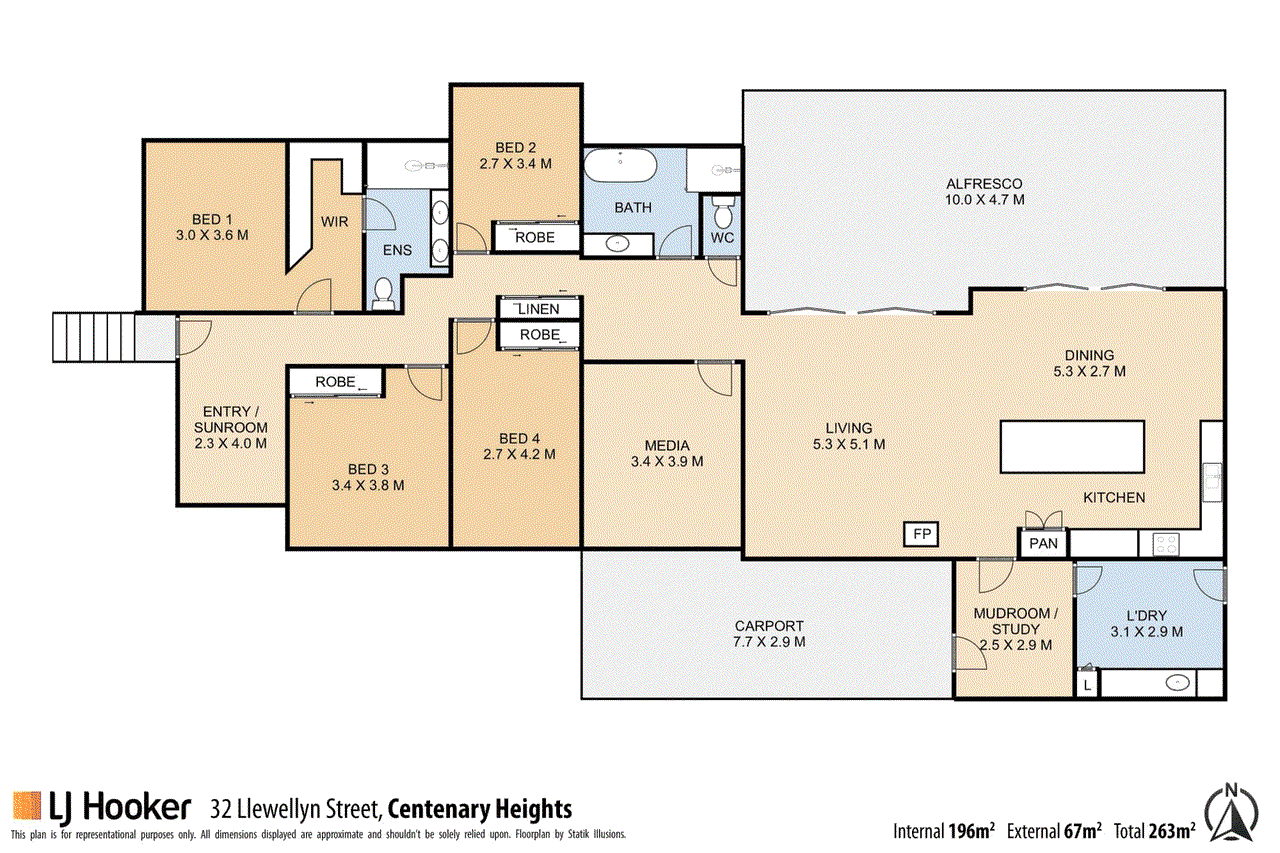 32 Llewellyn Street, CENTENARY HEIGHTS, QLD 4350