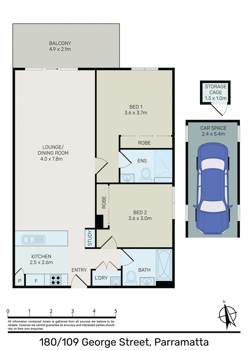 180/109-113 George Street, PARRAMATTA, NSW 2150